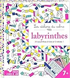 Labyrinthes : 25 labyrinthes à faire et à refaire ! Avec un stylo effaçable by 