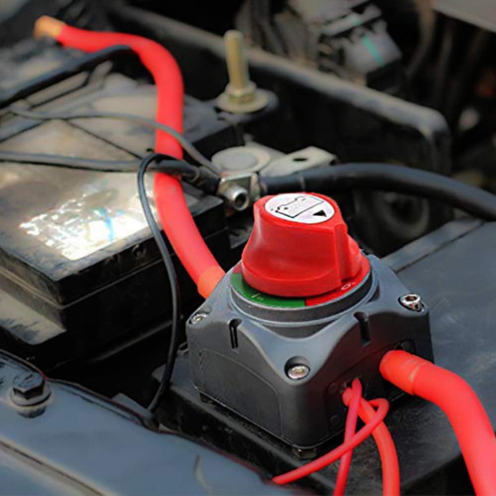 Battery Switch 12-48 V 275/1250 Amps Battery Power Cutoff Master Switch Disconnect Isolator for Car Vehicle RV ATV UTV Marine Boat On Off Position: Computers & Accessories