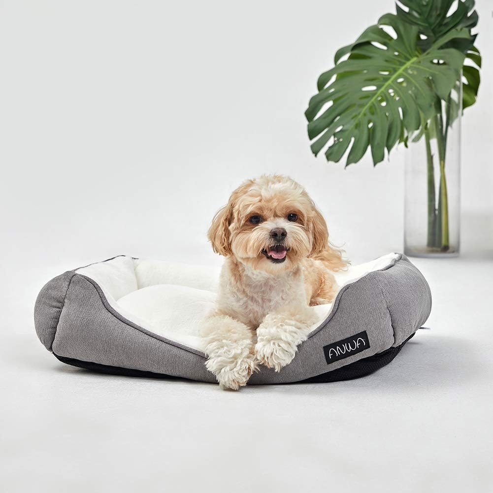 ANWA Washable Dog Bed Large Dogs, Dog Sleeping Bed, Comfortable Dog Bed Large Dogs : Pet Supplies