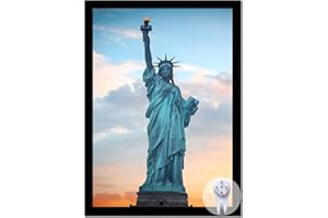 OMAIGAR 10x14 Picture Frame for 10by14 Poster Photo Canvas Certificate Black High Transparent Photo Frame Wall Desktop Horizontal Vertical 10 x 14