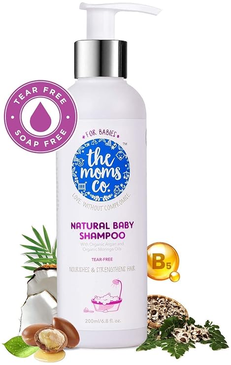 The Moms Co Natural Baby Shampoo (200 ml)