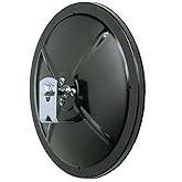 CIPA 48500, 5" Round Convex Black