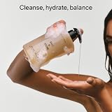 Salt & Stone Saffron Cedar Body Wash 15.2 fl oz – Unisex Aromatic Gel Cleanser view 4