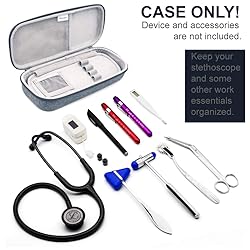PROHAPI Hard Stethoscope Case, Large Stethoscope