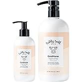 TUBBY TODD Hair Conditioner for Kids & Babies - Nourishing Frizz Control & Detangler - Lightweight, Sweet-Scented Formula - Great for All Ages - 2 Pack - Fragrance Free
