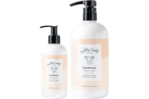 TUBBY TODD Hair Conditioner for Kids & Babies - Nourishing Frizz Control & Detangler - Lightweight, Sweet-Scented Formula - Great for All Ages - 2 Pack - Fragrance Free