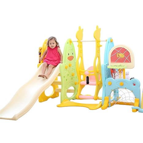 3 In 1 Climber And Swing Set Combination Of Swing Slide Basketball