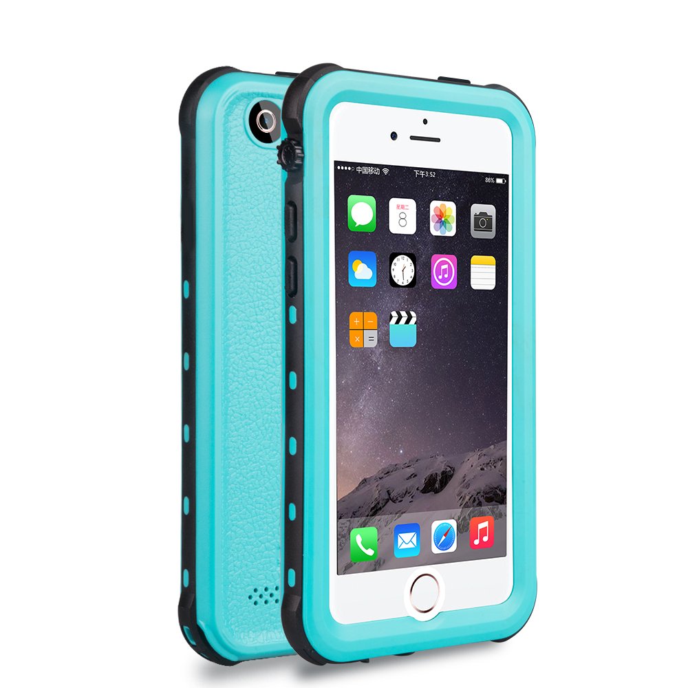 iPhone 6S Plus/6 Plus Waterproof Case, Dooge Shockproof