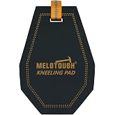 MELOTOUGH Mini Kneeling Pad Portable 1 Inch Thick NBR Foam Kneeling Pads for Work Construction, Plumbers, Mechanics, Electricians (Orange/Black)