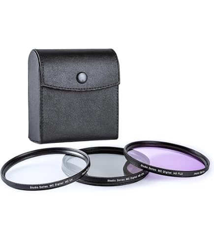 Amazon.com : 58mm 3 Piece Filter Kit (UV-CPL-FLD) for Canon Rebel
