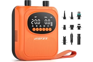 OFISPEED Paddle Board Pump, 20PSI High Pressure SUP Pump with Auto-Off, Dual Stage Inflation & Deflation for Stand Up Paddle Boards, Boat, Tent, Mattress