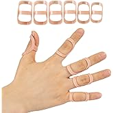 GHORTHOUD 6 Pcs Finger Splints - Finger Splint Kit for Arthritis, Mallet Finger - Thumb Splint, Trigger Finger Splint For Thu