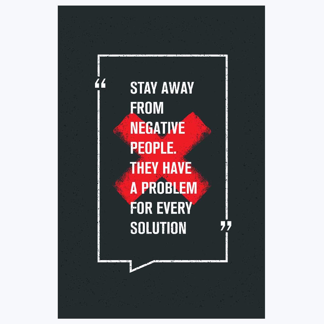 Postermonk 12 X 18 Inch 300 Gsm Matt Paper Printed Poster For Office Study Room Living Room Stay Away Multicolor Amazon In Electronics