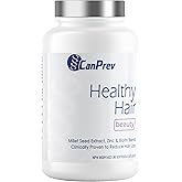 CanPrev - Healthy Hair, 30 Softgels 30-Day Supply - Non-GMO and Gluten-Free - Reduction of Dandruff, Reduces Hair Loss, Stimu