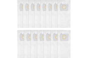 LEACHEERY 15 Pack Style 7 Vacuum Cleaner Bags Replacement for Bissell PowerForce Upright Vacuums 1739 3522 3525 3545 3550 3554 6592 Series, Replace Part # 32120
