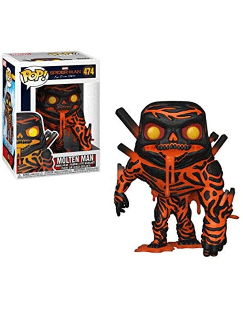 Funko 39209 POP. Vinyl: Spider Far from Home: Molten Man, Multi โ image 1