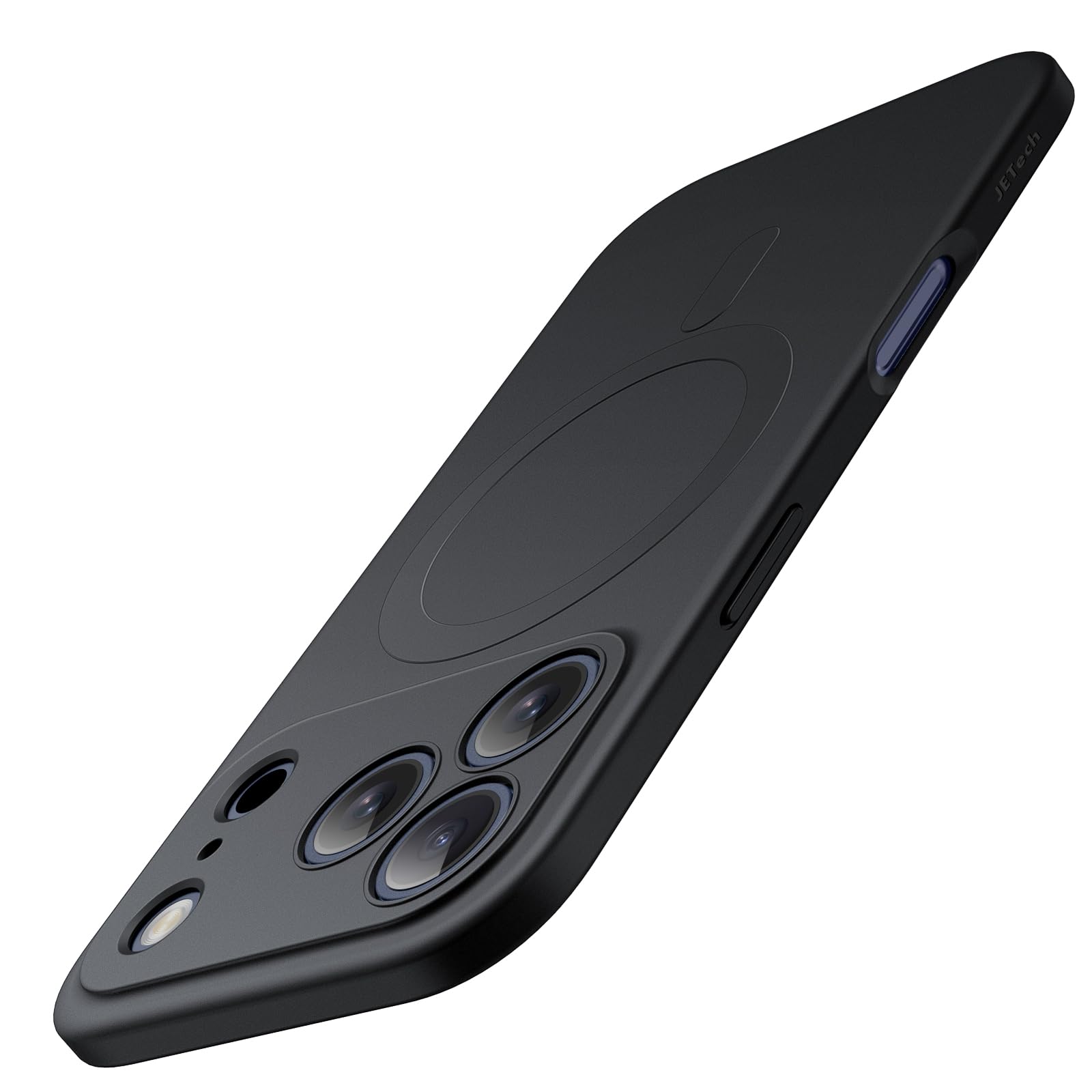 Photo 1 of JETech Magnetic Slim Case for iPhone 17 Pro 6.3-Inch Compatible with MagSafe, Camera Lens Full Protection, Soft TPU Thin Protective Phone Cover with Matte Finish, Shockproof (Black)