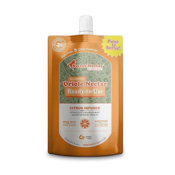 SWEET-SEED ORIOLE NECTAR 250ML (8OZ), READY TO USE...