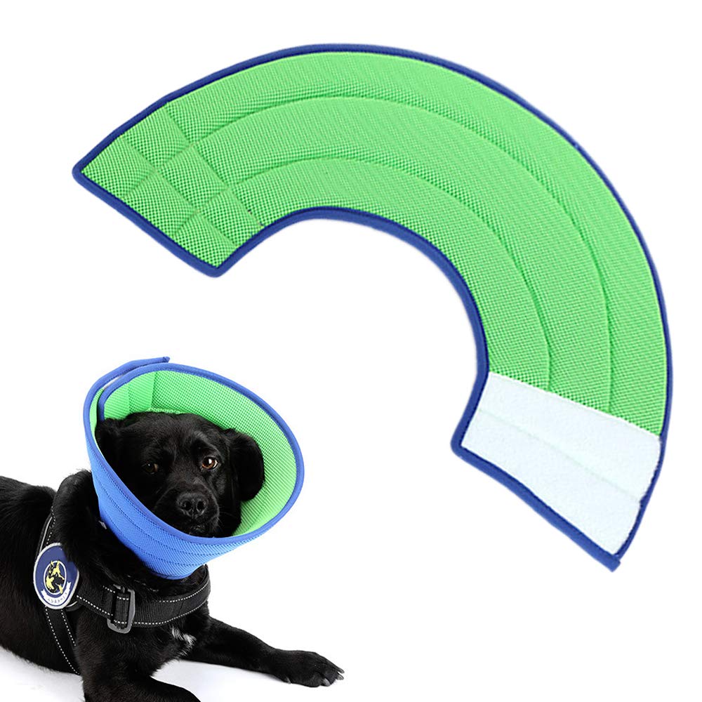 Vetoo Recovery Collar Soft E-collor For Pet Dogs Cats Rabbits, Breathable Mesh Cone Protective Quicker Healing Anti-Bite Anti-Lick Easy Eat and Drink…