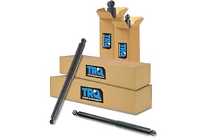 TRQ Front and Rear Shock Absorber Set Compatible with 1992-1998 Ford F-250 1997 F-250 HD 1985-1997 F-350