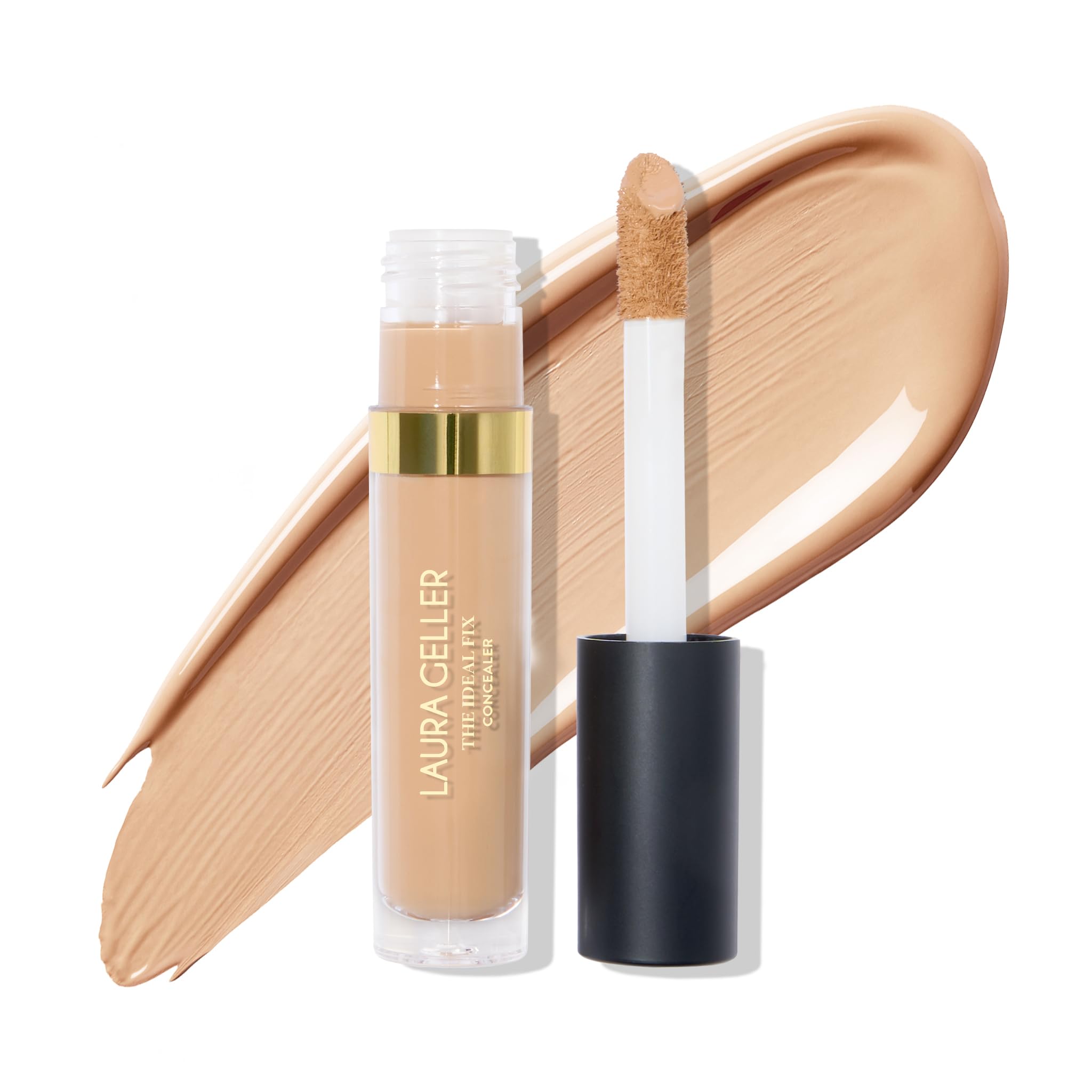 LAURA GELLER NEW YORK The Ideal Fix Concealer - Light - Buildable Medium to Full Coverage Liquid Concealer - Covers Under Eye Dark Circles & Blemishes - Long-Lasting — image 1