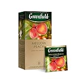 Greenfield Mellow Peach Green Tea Fruit & Herbal