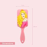 Disney Aurore 3D Silicone Hair Brush Princess All Hair Types view 3