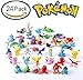 Pokemon Pikachu Monster Mini Plastic Figure (24 Piece) With Pikachu Guarantee