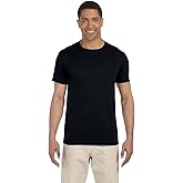 Gildan Mens Men's Fitted Cotton Tee