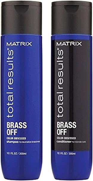 Matrix Total Results Brass Off Shampoo And Conditioner 300ml Duo