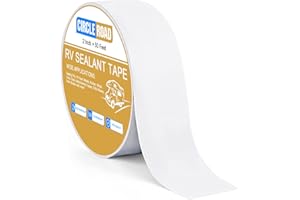 RV Roof Tape, 2 Inch X 50 Feet RV Tape, RV Sealant Tape for Camper Roof Repair, Trailer Roof Sealant