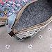 Golf Fashion Set of 4 Cute Sweety Floral Pen Pencil Bag Case Holder Cover Pouch Bag, School Office Accessories for Students Teens Boys and Girls