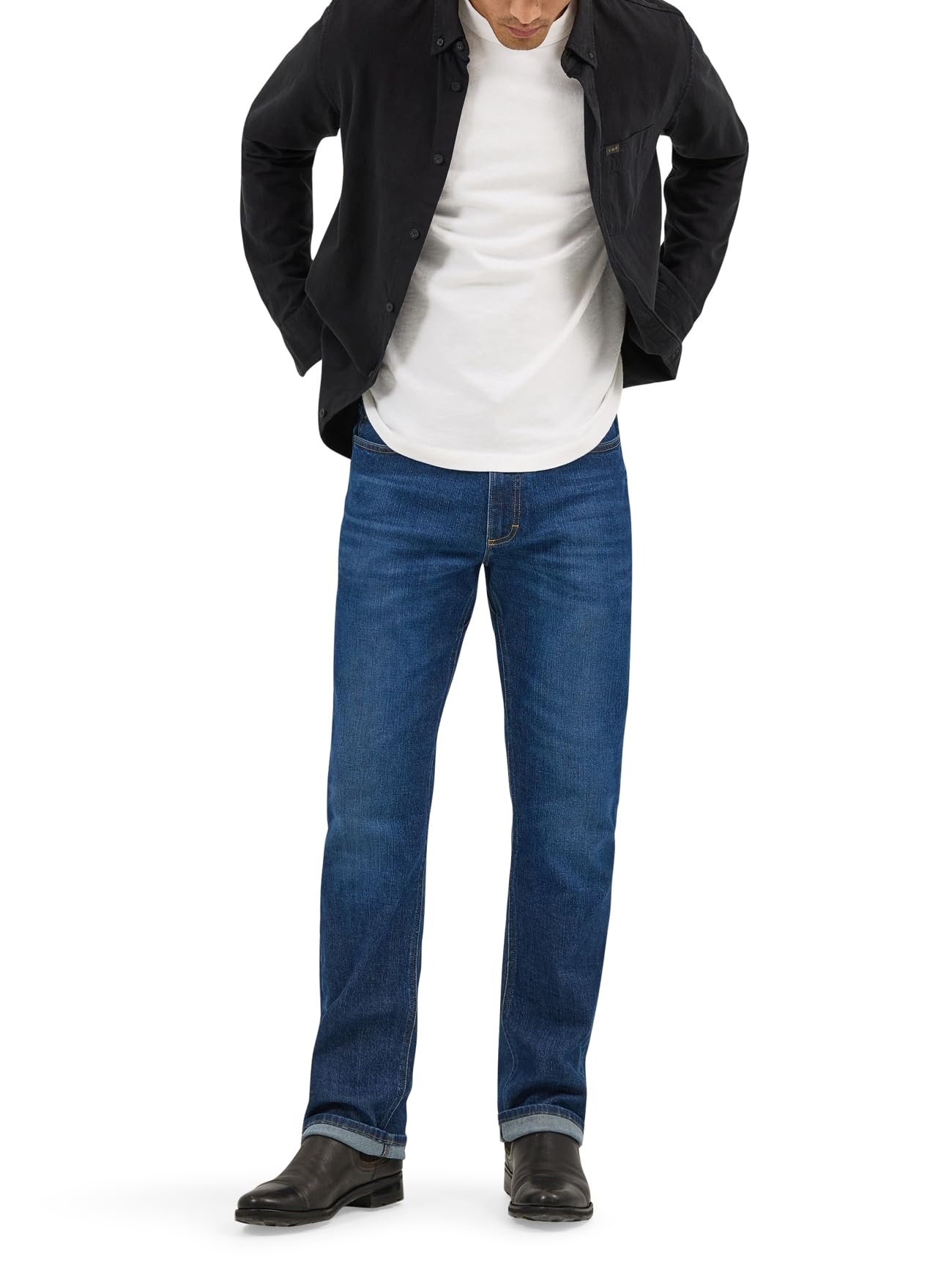 Lee Men’s X Move Regular Straight Jean, Vanadi
