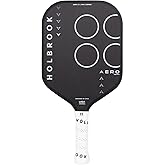 Holbrook Aero Series Edgeless Pickleball Paddle: USAPA Approved, Carbon Fiber Surface, Foam Polypropylene Core, Widened Sweet Spot, Controlled Touch