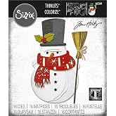 Sizzix Thinlits Die Set 16PK Winston, Colorize by Tim Holtz, 665569
