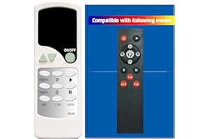 GENGQIANSI Replacement Remote Control for LifePro Life Pro Waver Vibration Plate Exercise Machine(Make Sure Your Old Remote Control is Same with The Right one in The Main Picture)