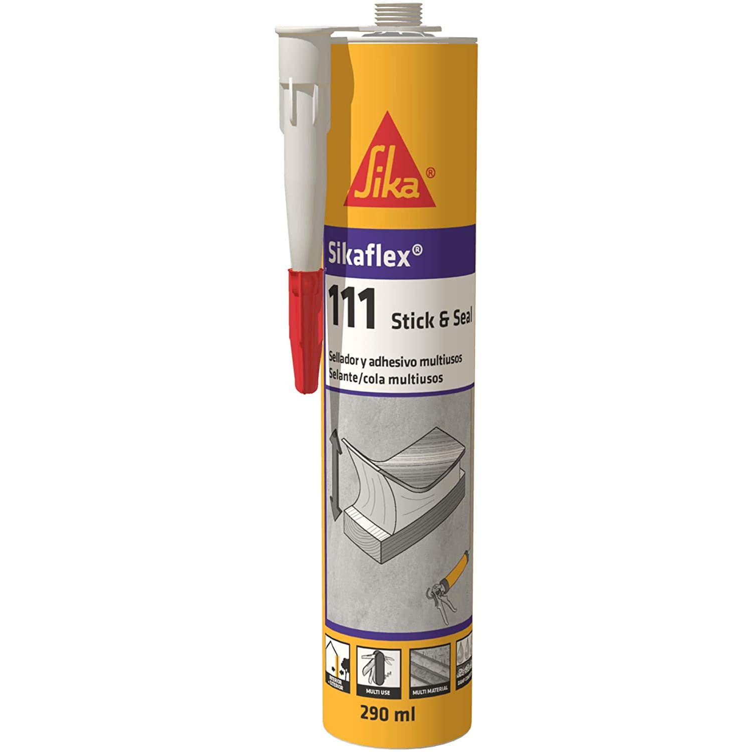 Sika 583875 Adhesive and Sealant, White