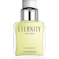 Calvin Klein Eternity Eau de Toilette for Men - Aromatic fragrance, top notes: Mandarin, Sage, Galbanum