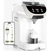 Attack Baby Formula Dispenser Machine with Automatic Mixing | White | New and Improved Accurate WiFi | App Enabled | Instant Heating | Sensor-Guided Dispensing | Quick Bottle Preparation