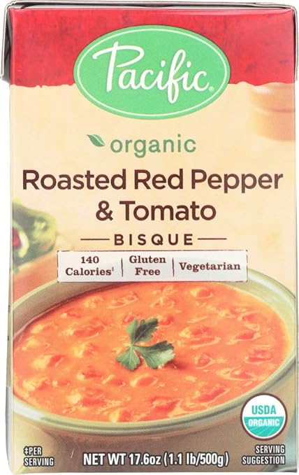 Amazon Com Pacific Foods Not A Case Organic Bisque Roasted Red