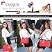 YNIQUE Women Top Handle Satchel Handbags Tote Purse Elegant Clutch Bag