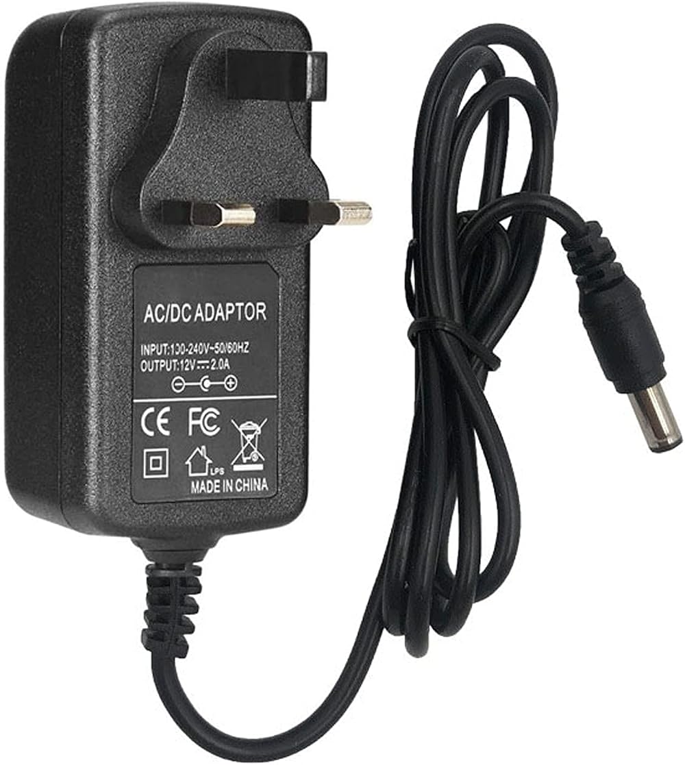 BeamsWork 12V 2A 24W DC Power Adapter Supply Converter for CCTV Camera LED