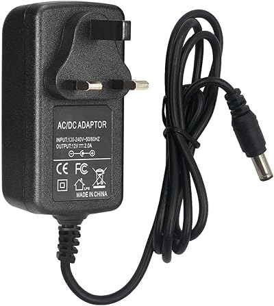 BeamsWork 12V 2A 24W DC Power Adapter Supply Converter for CCTV Camera LED