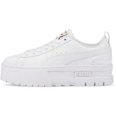 PUMA Womens Mayze Platform Sneakers Shoes Casual - White