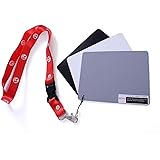 Movo Photo Color, White Balance Card Set for Digital Photography (Index Card Sized, 5 X 4)