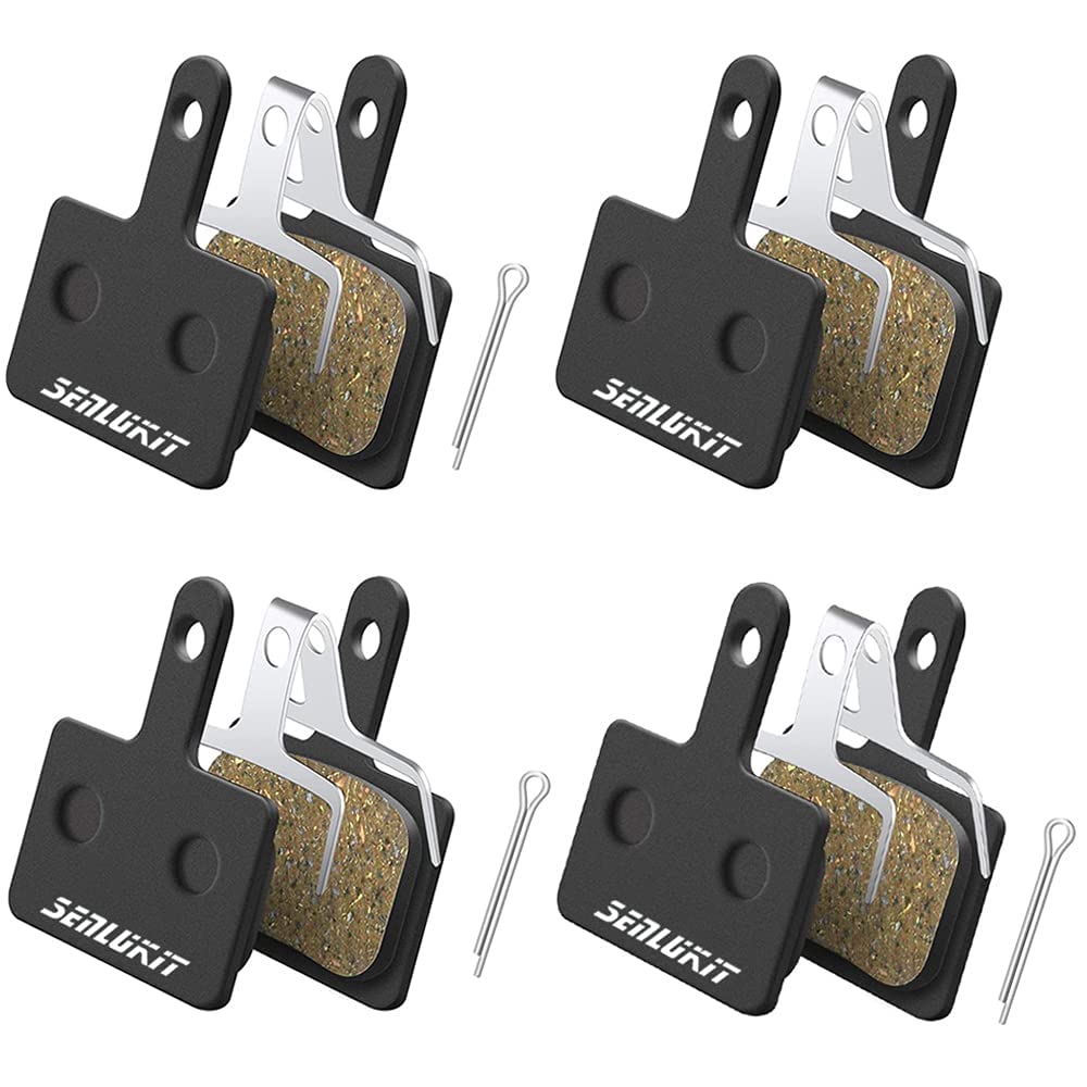 SenluKit Bicycle Brake Pads Disc Brake Pads for Shimano M315 M355 M415 M416 M445 M446 M525 M515 M975 C501 C601 T615 T675 B01 B01S etc