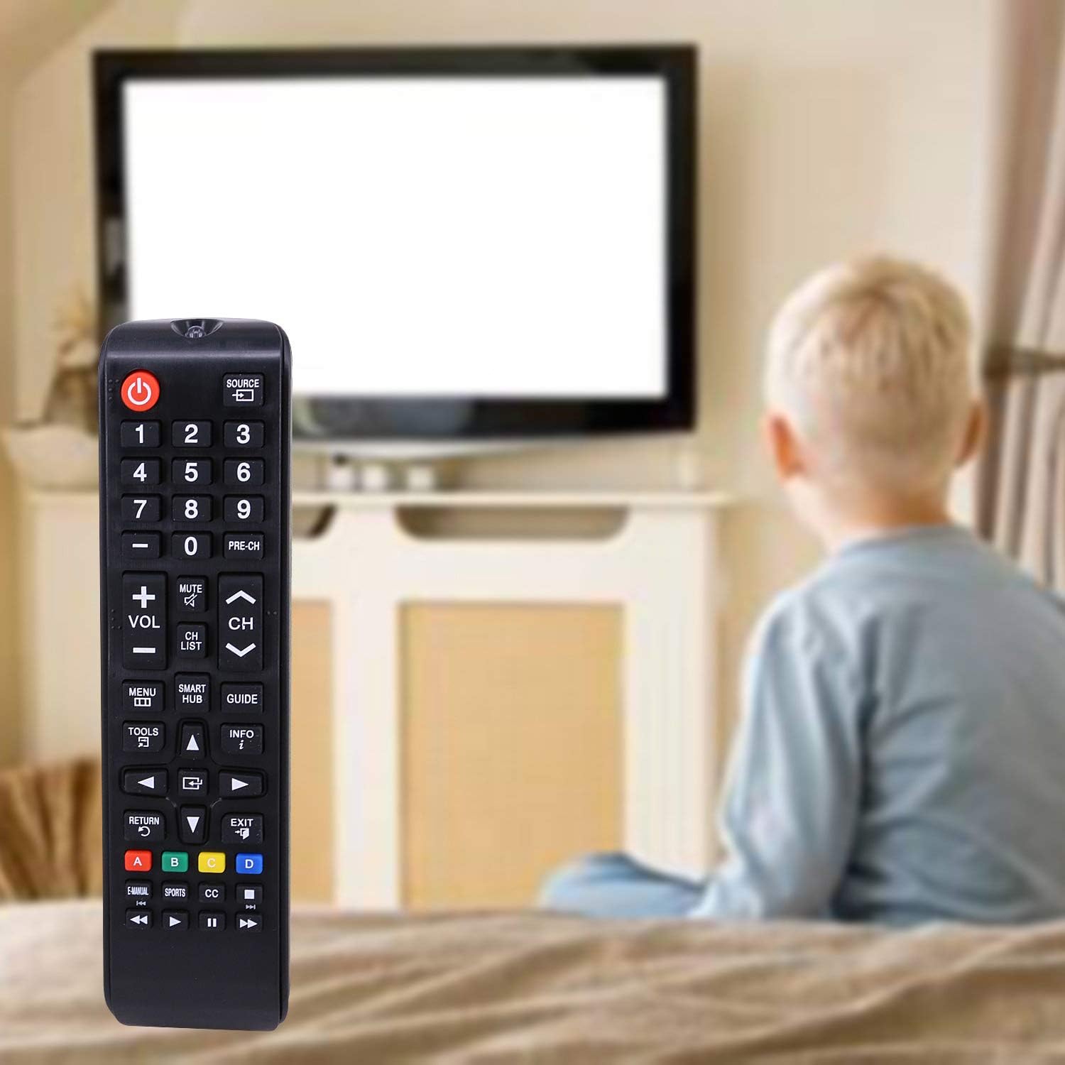 Universal Remote Control for Samsung-TV-Remote All Samsung LCD LED HDTV 3D Smart TVs Models: Home Audio & Theater