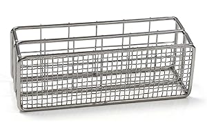 ULAB Stainless Steel Test Tube Rack, Wire Constructed, 12 Places, Suitable for Tubes of Dia.≤25mm, UTR1009