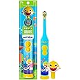 Firefly Clean N' Protect Baby Shark Battery Powered Toothbrush With 3D Antibacterial Cover