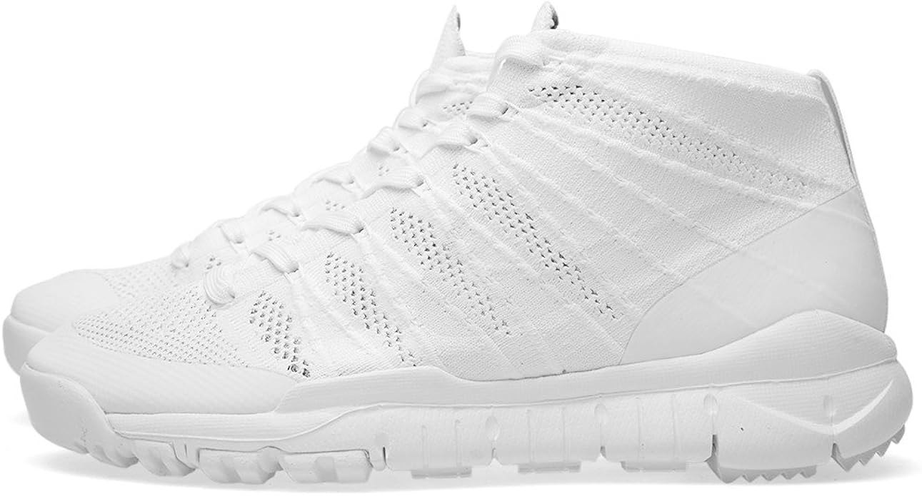 nike flyknit trainer homme blanche